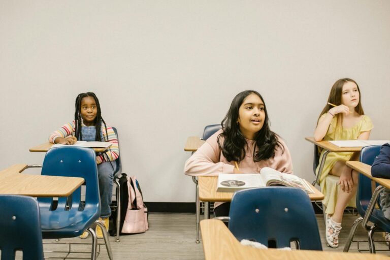 students studying inside the classroom