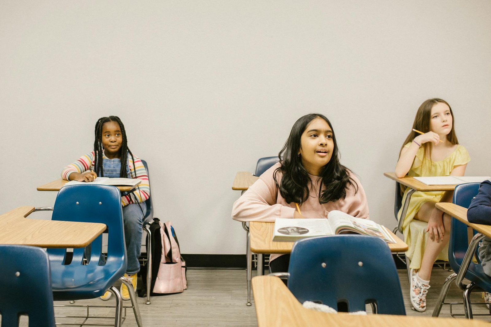 students studying inside the classroom