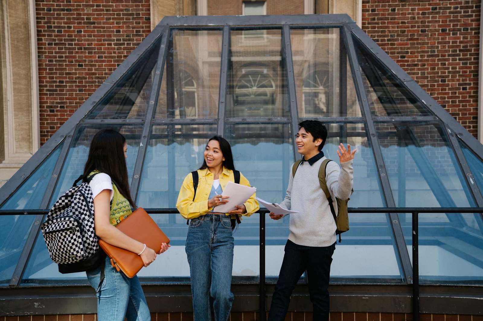 young people talking to each other